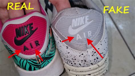 how to know if nike air max are fake|nike air max real vs fake.